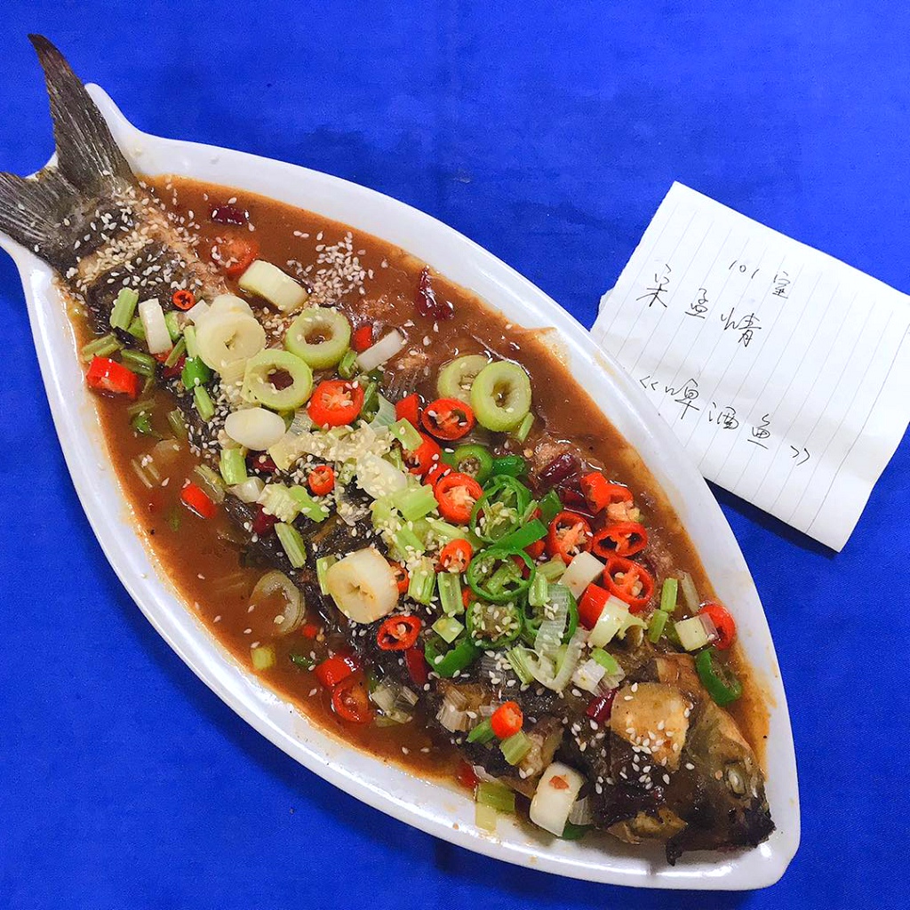 文昌廚師培訓(xùn)-學員作品 啤酒魚