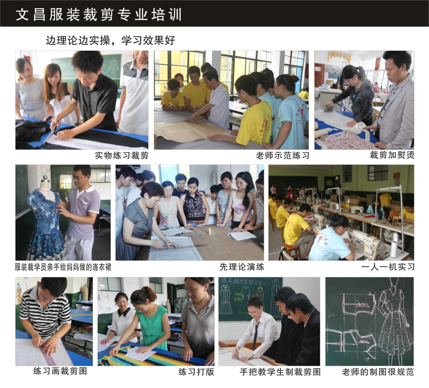 服裝學(xué)校哪家強(qiáng)，服裝學(xué)校哪家好，推薦到湖北武漢最好的文昌服裝學(xué)校|學(xué)服裝裁剪加工技術(shù)就業(yè)率開讓率高